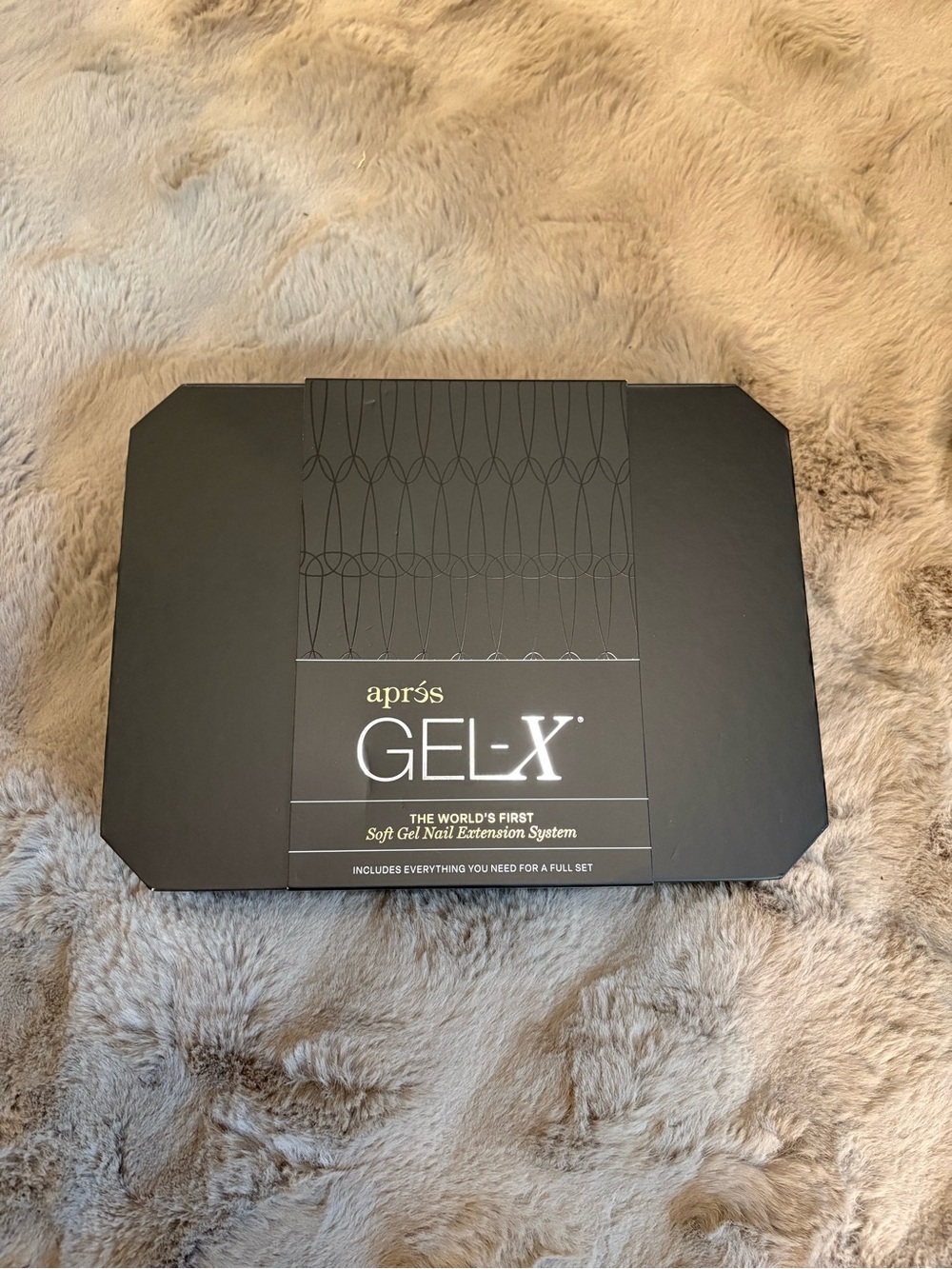 GEL-X Press-On Nail Kit - Black